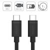Unitek Kabel USB TYP-C do USB TYP-C; 1m; Y-C477BK